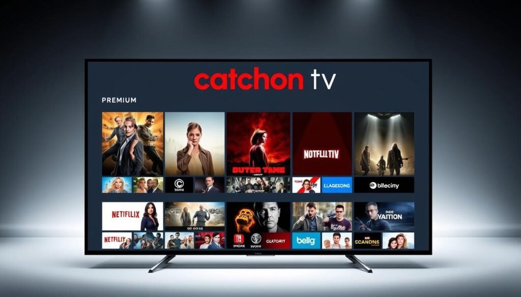 Catchon tv app premium content, a vibrant digital showcase featuring a diverse array of high-quality entertainment. Set against a sleek, minimalist backdrop, the foreground presents a curated selection of program thumbnails, each one a tantalizing glimpse into the vast content library. Prominent channel logos dot the scene, inviting the viewer to explore a world of live and on-demand programming. Subtle lighting accentuates the crisp, detailed visuals, creating a sense of depth and visual interest. The overall atmosphere conveys a sophisticated, user-friendly experience, perfectly complementing the section's focus on the app's premium content and channel selection. Catchon tv app premium content, a vibrant digital showcase featuring a diverse array of high-quality entertainment. Set against a sleek, minimalist backdrop, the foreground presents a curated selection of program thumbnails, each one a tantalizing glimpse into the vast content library. Prominent channel logos dot the scene, inviting the viewer to explore a world of live and on-demand programming. Subtle lighting accentuates the crisp, detailed visuals, creating a sense of depth and visual interest. The overall atmosphere conveys a sophisticated, user-friendly experience, perfectly complementing the section's focus on the app's premium content and channel selection.