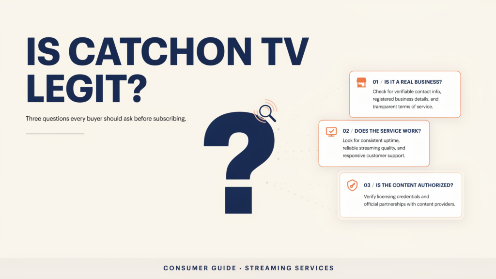 Is CatchON TV Legit?