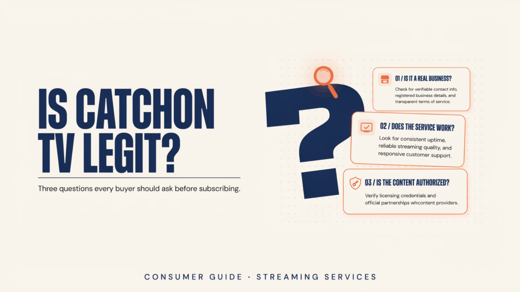 Is CatchON TV Legit?